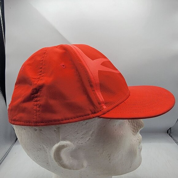 Under Armour UA Flat Fit Hat Red Snapback Adjustable Casual Outdoors Comfort - Picture 4 of 10